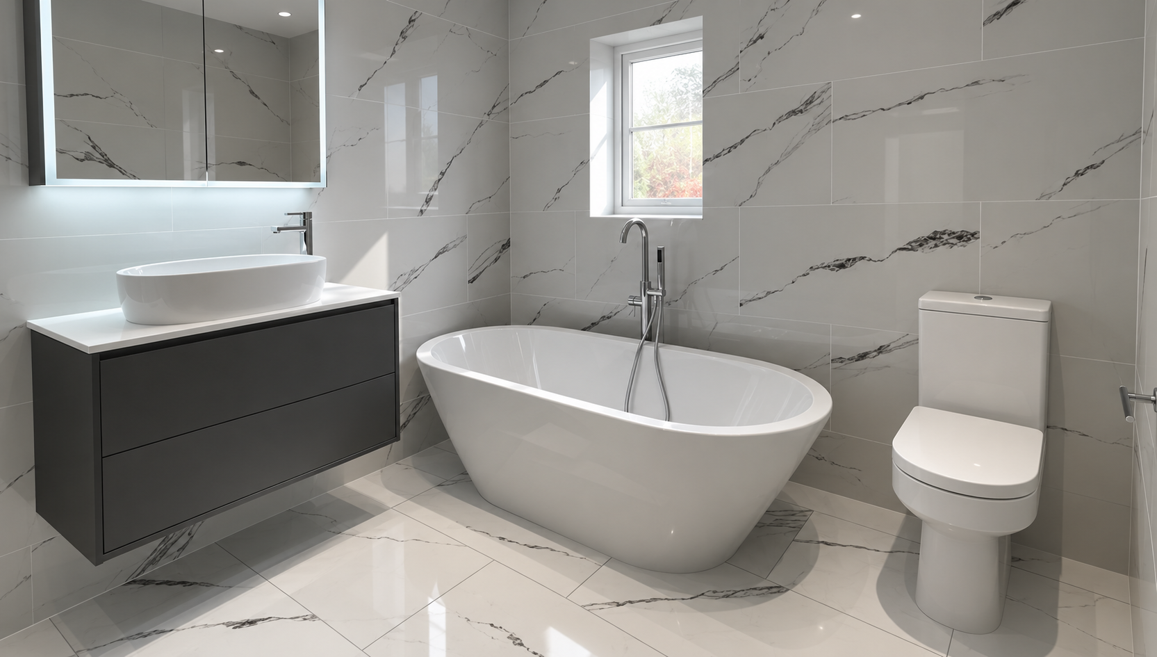 The approved 3D design visual for the room.